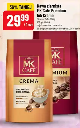 Polomarket MK Café Premium lub Crema kawa ziarnista oferta