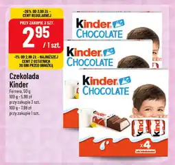 Polomarket Czekolada Kinder oferta