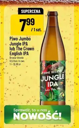 Polomarket Piwo Jumbo Jungle IPA lub The Crown English IPA oferta