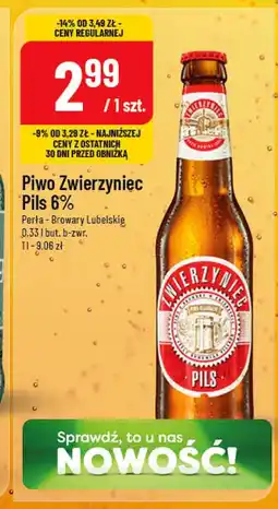 Polomarket Piwo Zwierzyniec Pils 6% oferta