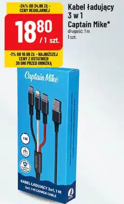 Polomarket Kabel ładujący 3 w 1 Captain Mike oferta