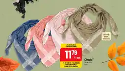 Polomarket Chusta (różne wzory, skład: 100% wiskoza, pastelowe kolory z połyskliwym paskiem) oferta