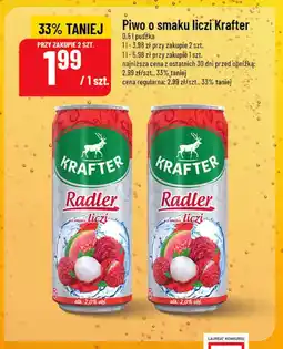 Polomarket Piwo o smaku liczi Krafter oferta