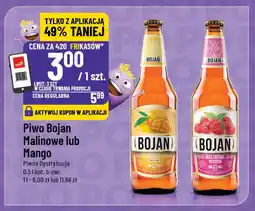 Polomarket Piwo Bojan Malinowe lub Mango oferta