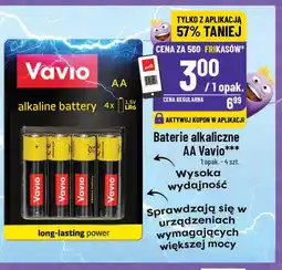 Polomarket Baterie alkaliczne AA Vavio (4 szt.) oferta