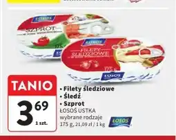 Intermarche Filety śledziowe Łosoś Ustka oferta