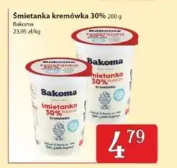 Społem Śmietana Bakoma oferta