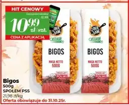 Społem Bigos Szybkie Danie oferta
