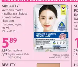 Hebe MBEAUTY kremowa maska oferta