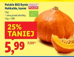 Lidl Dynia Hokkaido BIO luzem Lidl oferta