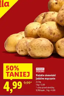 Lidl Ziemniaki jadalne mączyste Lidl oferta