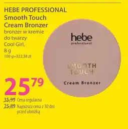Hebe HEBE PROFESSIONAL Smooth Touch Cream Bronzer oferta