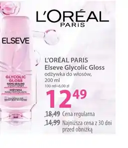 Hebe L'ORÉAL PARIS Elseve Glycolic Gloss oferta