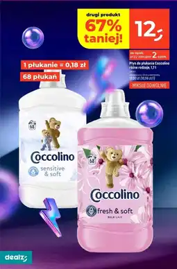 Dealz Płyn do płukania Coccolino oferta