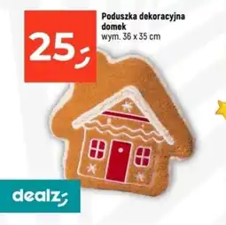 Dealz Poduszka dekoracyjna domek oferta
