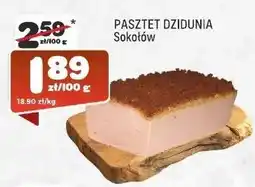 Społem Pasztet Sokołów oferta