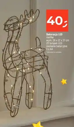 Dealz Dekoracja LED renifer oferta