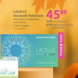 Hebe LACELLE Soczewki Kolorowe oferta
