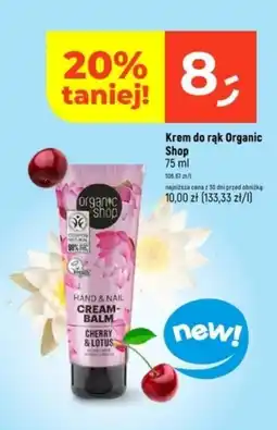 Dealz Krem do rąk Organic Shop oferta