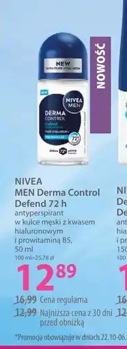 Hebe NIVEA MEN Derma Control Defend 72 h oferta
