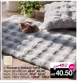 Woolworth Dywan z imitacji futra oferta