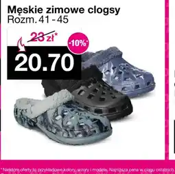 Woolworth Męskie zimowe clogsy oferta