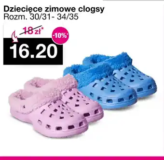 Woolworth Dziecięce zimowe clogsy oferta