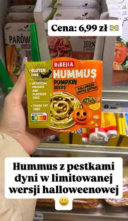 Intermarche Hummus z pestkami dyni Ribella oferta