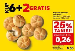 Kaufland Kajzerka pszenna 55 g sztuka Kaufland oferta