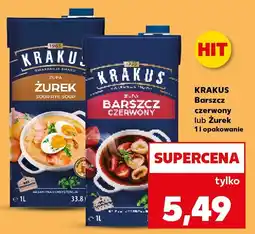 Kaufland Barszcz czerwony lub Żurek KRAKUS oferta