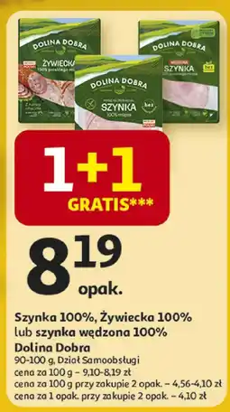 Auchan Szynka 100% mięsa Dolina Dobra oferta