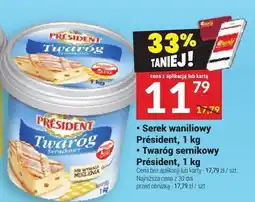 Twój Market Twaróg semikowy 1 kg Président oferta