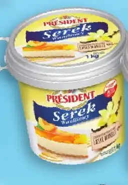 Twój Market Serek waniliowy 1 kg Président oferta