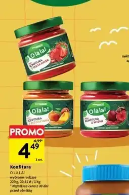 Intermarche Konfitura z truskawek Intermarche O La La! oferta
