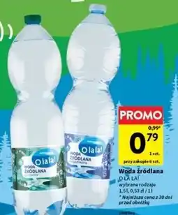 Intermarche Woda gazowana O La La! oferta