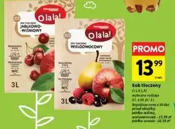 Intermarche Sok jabłko- aronia O La La! oferta