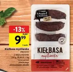 Intermarche Kiełbasa myśliwska Prosto Z Wędliniarni oferta