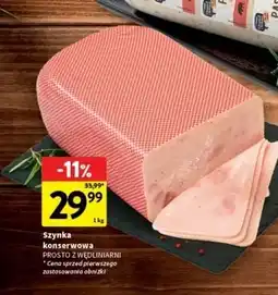 Intermarche Szynka konserwowa Prosto Z Wędliniarni oferta