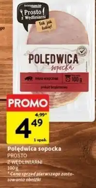 Intermarche Polędwica sopocka Intermarche Prosto Z Wędliniarni oferta