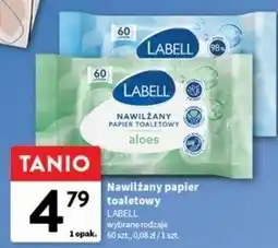 Intermarche Papier nawilżany Labell oferta