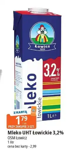 E.Leclerc Mleko 3.2 % Łowicz 1906 Łowickie oferta