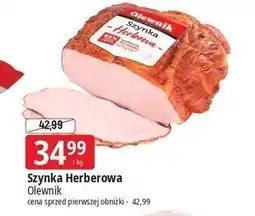 E.Leclerc Szynka herbowa Olewnik oferta