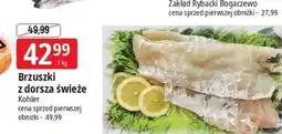 E.Leclerc Brzuszki z dorsza bez skóry Kohler oferta
