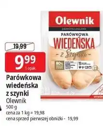 E.Leclerc Parówkowa wiedeńska z szynki Olewnik oferta