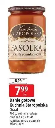 E.Leclerc Fasolka w sosie pomidorowym Kuchnia Staropolska oferta