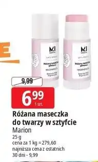 E.Leclerc Maseczka glinkowa w sztyfcie regenerująca Marion oferta