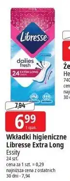 E.Leclerc Wkładki higieniczne extra long Libresse oferta
