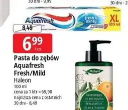 E.Leclerc Pasta do zębów fresh & minty Aquafresh Triple Protection oferta