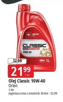E.Leclerc Olej silnikowy classic semisynthetic 10w-40 diesel Orlen Oil oferta