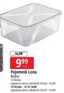 E.Leclerc Pojemnik lona 19 l Rotho oferta